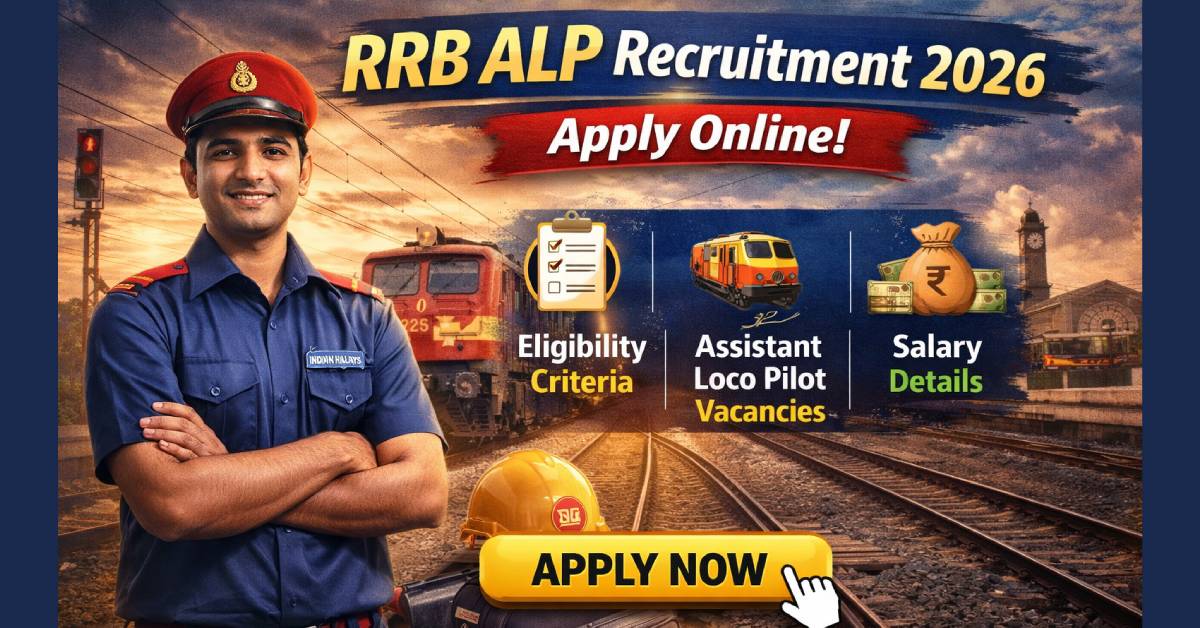 RRB ALP Recruitment 2026 Notification – Apply Online, Eligibility, Salary Details